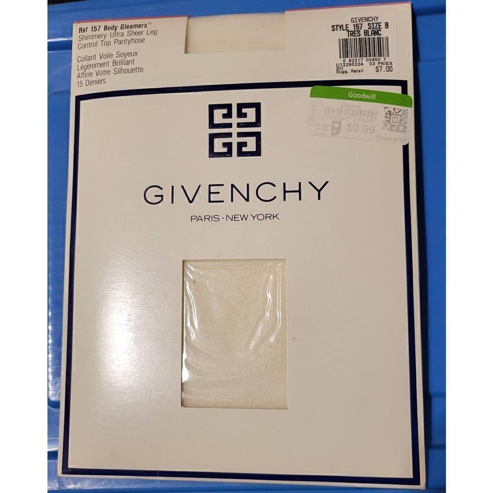 Vintage Givenchy Body Gleamers-Tres Blanc